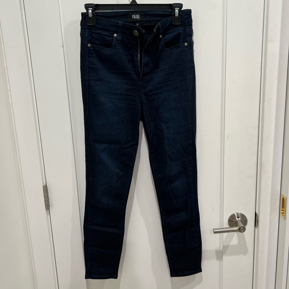 Great condition PAIGE jeans size 27! Perfect to dress up or down for work!